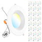 Sunco 24 Pack Retrofit LED Recessed Lighting 6 Inch, Downlight Can Lights for Ceiling, 1050 LM, 2700K/3000K/3500K/4000K/5000K, Dimmable, Baffle Trim, 13W=75W, 50000 Lifetime Hours, Damp Rated UL Sunco Lighting