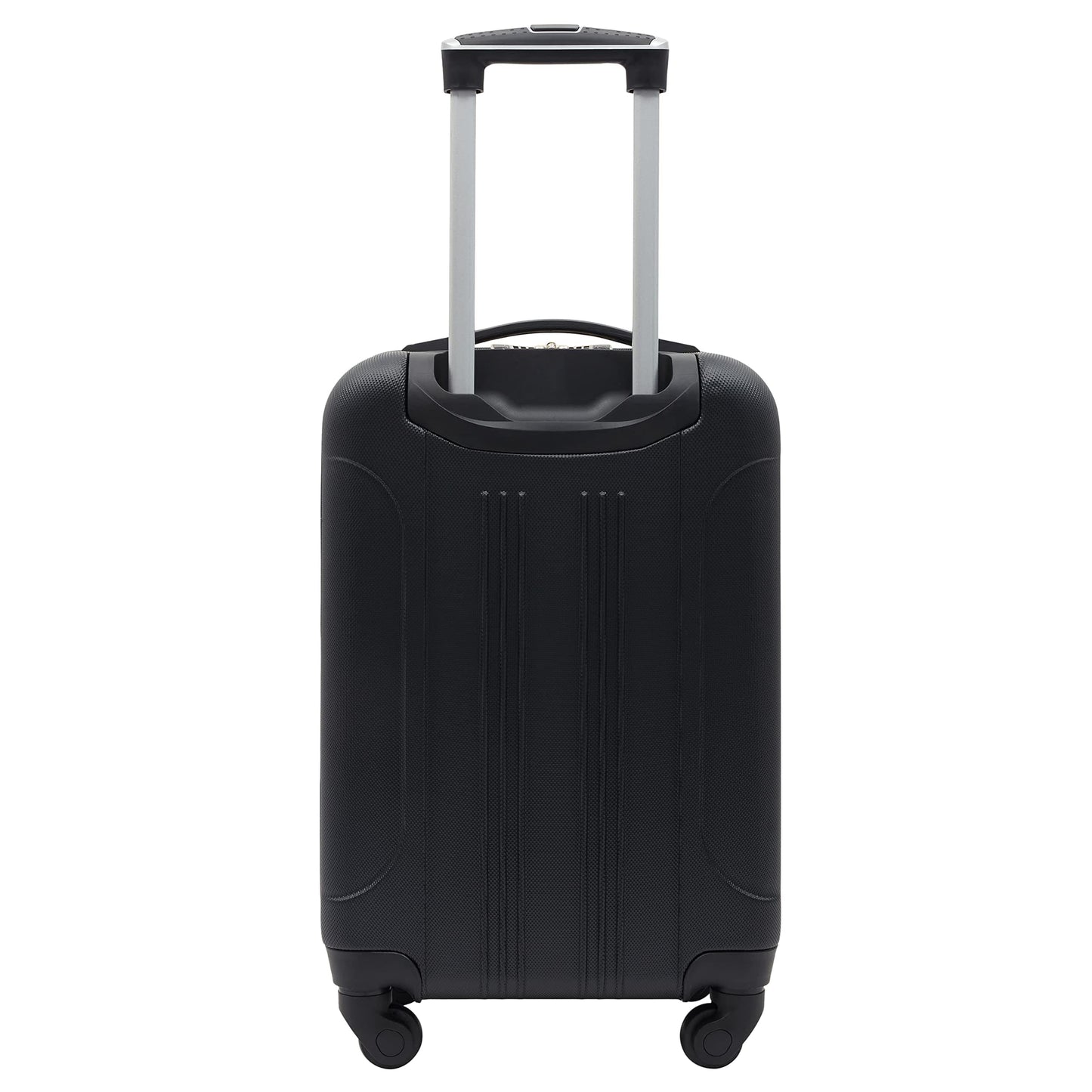 Travelers Club Cosmo Hardside Spinner Luggage, Black, Carry-On 20-Inch Travelers Club