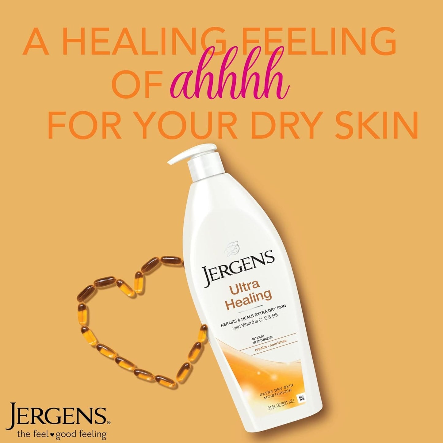Jergens Daily Moisture Lotion for Dry Skin 21oz - 01910017555 Pie's Variety Store
