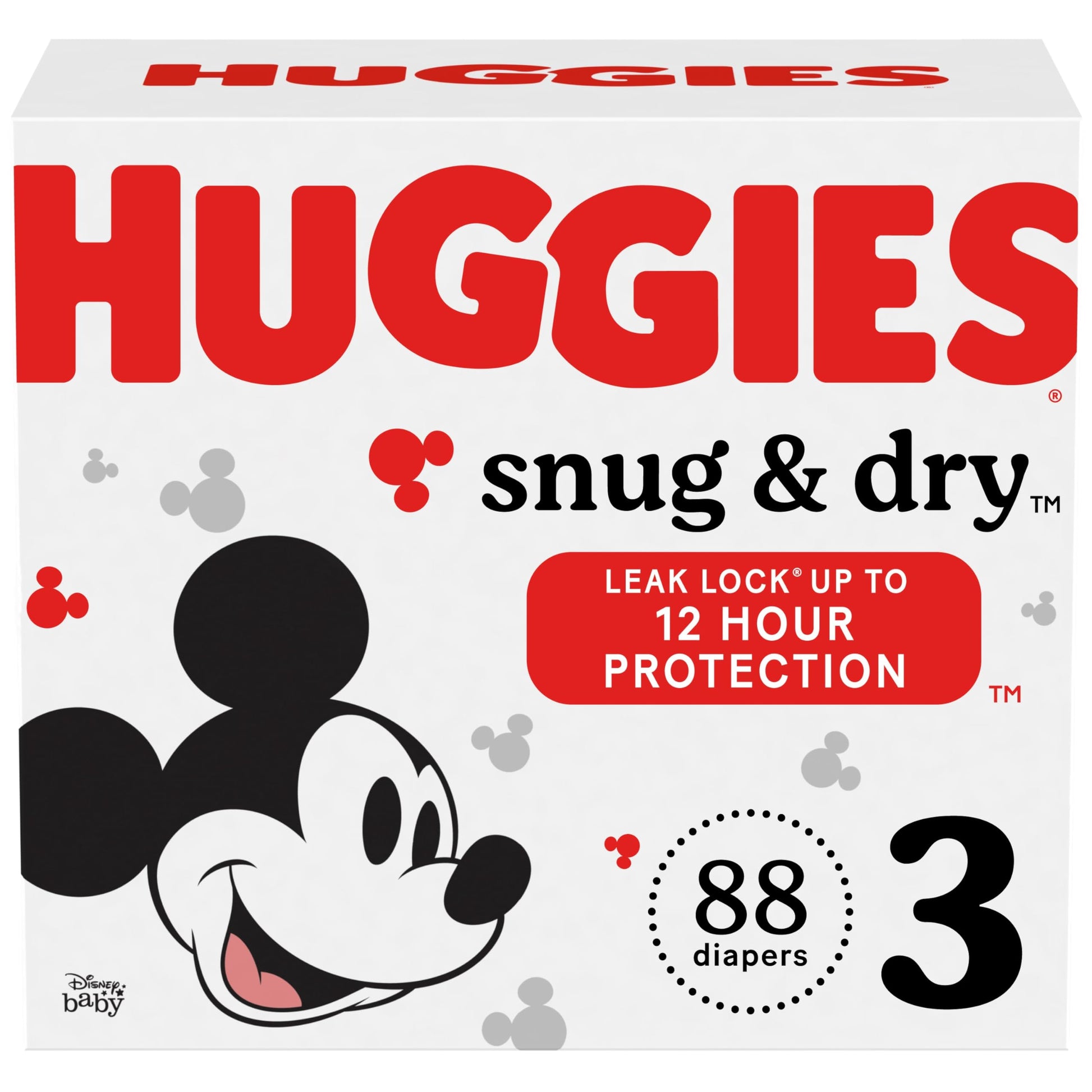 Huggies Snug & Dry Disposable Baby Diapers Size 1, 38ct - 3600051462 Pie's Variety Store