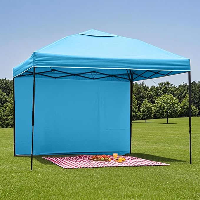 Tent Sidewalls for 10x10 Pop Up Canopy Waterproof,99% UV Protection，3 Piece Sidewalls, White(3PCS Sidewall Only, Canopy Tent NOT Included)-B0C4DVTYWL ebuystt