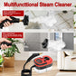 Steam Cleaner, Portable Pressurized Steamer for Cleaning with 14pcs Accessories, 6-Level Adjustable and 15s Heat-Up, Handheld Steam Cleaner for Home, Tile, Dirt, Grout, Grease, Car Detailing(Red) AULANK