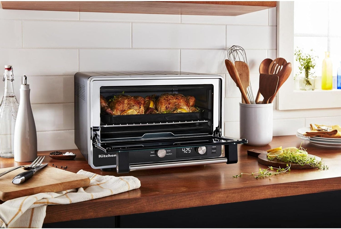 KITCHENAID KCO211BM DIGITAL COUNTERTOP OVEN - KTCNADFC3520 Pie's Variety Store