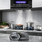 Magicin 30 Inch Wall Mount Range Hood 380 CFM Ducted/Ductless Convertible magicin