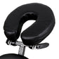 JupiterForce Portable Massage Chair Foldable Lightweight Tattoo Therapy Chair with Adjustable 4 Inches Thick Sponge Face Cradle for Client Spa Salon Massage with Carrying Bag (Black) JupiterForce
