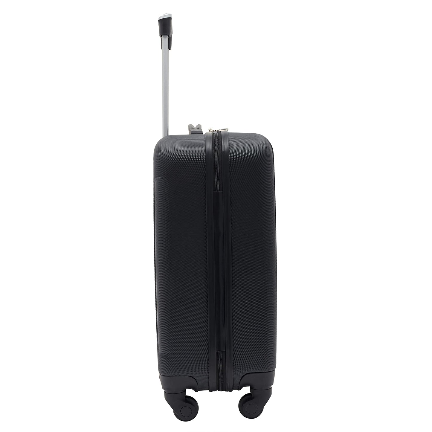 Travelers Club Cosmo Hardside Spinner Luggage, Black, Carry-On 20-Inch Travelers Club
