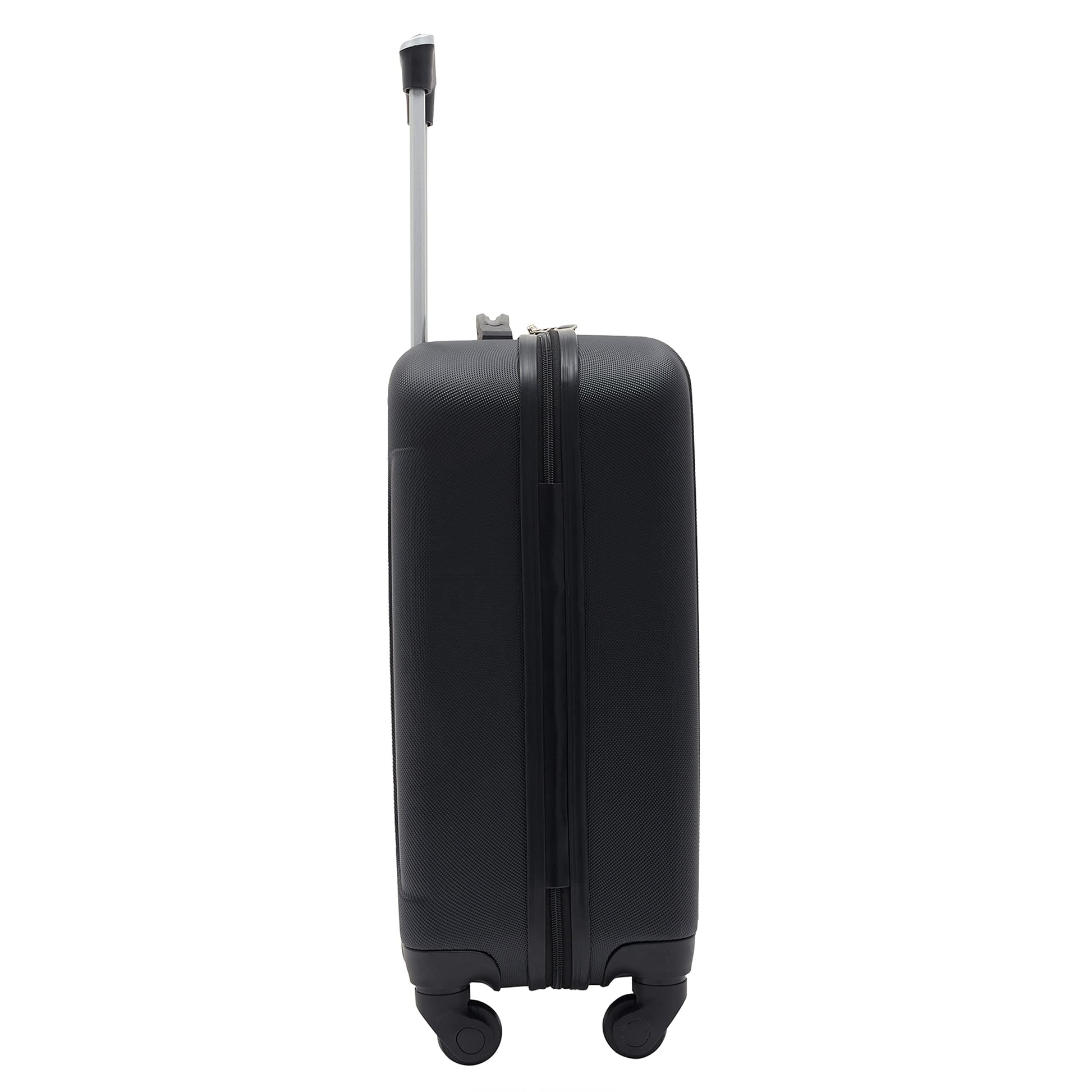 Travelers Club Cosmo Hardside Spinner Luggage, Black, Carry-On 20-Inch Travelers Club