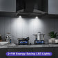 Magicin 30 Inch Wall Mount Range Hood 380 CFM Ducted/Ductless Convertible magicin