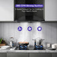 Magicin 30 Inch Wall Mount Range Hood 380 CFM Ducted/Ductless Convertible magicin