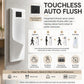 Heliosrider Automatic Sensor Urinal for Men, Wall-Mounted, White Heliosrider