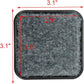 Geesatis 8 Pcs Furniture Sliders Reusable Heavy Moving Pads Sliders for Hardwood Floors, Move Your Furniture Easy, Floor Protector, Square & 3.1 X 3.1 inch-ZY11082668 ebuystt
