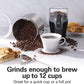 Hamilton Beach Fresh Grind Electric Coffee Grinder - Removable Chamber, Makes up to 12 Cups - Black - Makes it easy to enjoy the taste of freshly ground coffee every morning without a lot of messy cleanup - 80335R Argos Distributors