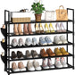 OYREL Shoe Rack 5 Tier 20-25 Storage Capacity Shoes Organizer OYREL