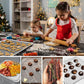 8 Pcs Silicone Food Dehydrator-Trays with Edge, 8 Pcs Mesh Dryer Mats,Reusable Non Stick Silicone Dehydrator Sheets (11x 11in) for Liquids,Fruit Leather,Herbs,Meat and Yogurt Cercker