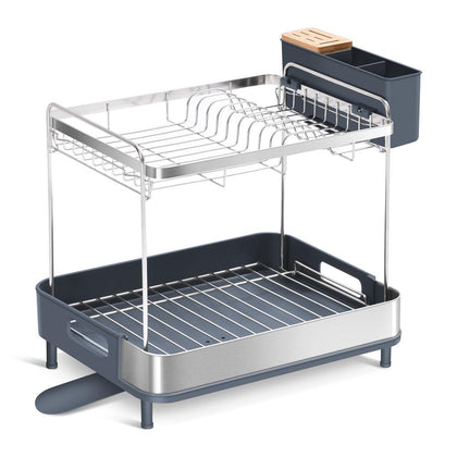 Kingrack 2-Tier Dish Rack / 46.58 cm × 32.18 cm × 41.10 cm / 18.34