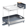 Kingrack 2-Tier Dish Rack / 46.58 cm × 32.18 cm × 41.10 cm / 18.34