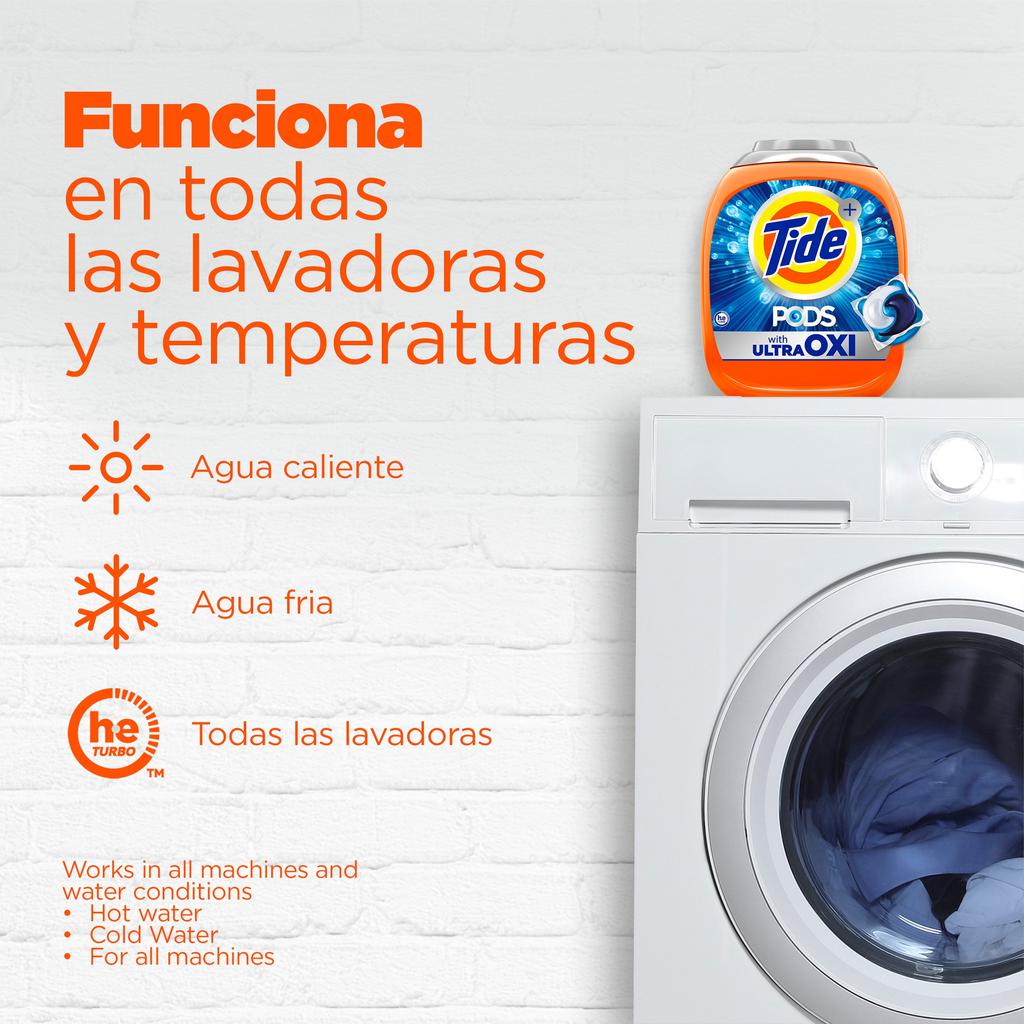 Tide Pods 4 in 1 Ultra Oxi Laundry Detergent 100 Units-514512 ebuystt