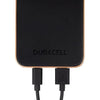 ﻿Duracell Charge 10 Portable Charger. 10,000mAh Power Bank, Fast Charging Battery Pack for iPhone, iPad, Android & More. Recharges Devices up to 3X Faster. USB-C, USB-A- 450556