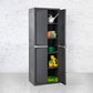 Sterilite 4-Level Adjustable Storage Cabinet - 504979 ebuystt