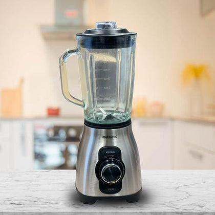 Maxsonic Elite Electric Blender with 5 Speeds and Capacity 1.75 L - Is the perfect kitchen appliance for anyone who loves to cook with fresh ingredients. With a 1.75 l glass jug capacity and 5 speeds, this blender can handle any task with ease - 460203