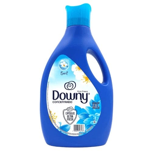 Downy Aroma Floral Fabric Softener 2.8L -  Helps reduce the number of wrinkles in your clothes to eliminate unwanted static cling. It also forces away hair, lint, fuzz, and other elements that commonly stick to clothing - 7500435126144