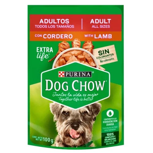 Purina, Dog Chow Chicken And Beef Pouch 100g - 7501072210296 Pie's Variety Store