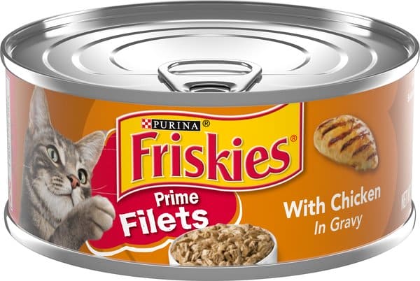 Purina Friskies Meaty Bits Beef With Gravy Cat Food 5.5oz - 05000042314 Pie's Variety Store