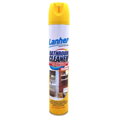 Lanher Foam Bathroom Cleaner 400ml - 7651129015906 Pie's Variety Store