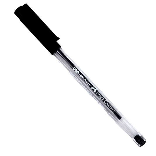 Faber-Castell, Ballpoint Pen, Medium Point, Black - 7754111560139 Pie's Variety Store