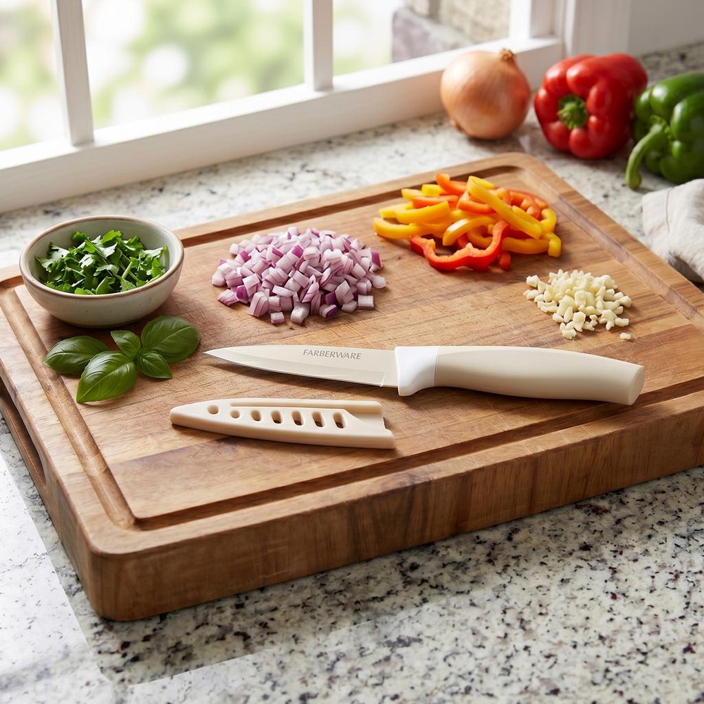 Farberware Ceramic-Coated Knife Set 12 Pieces - 511534 ebuystt
