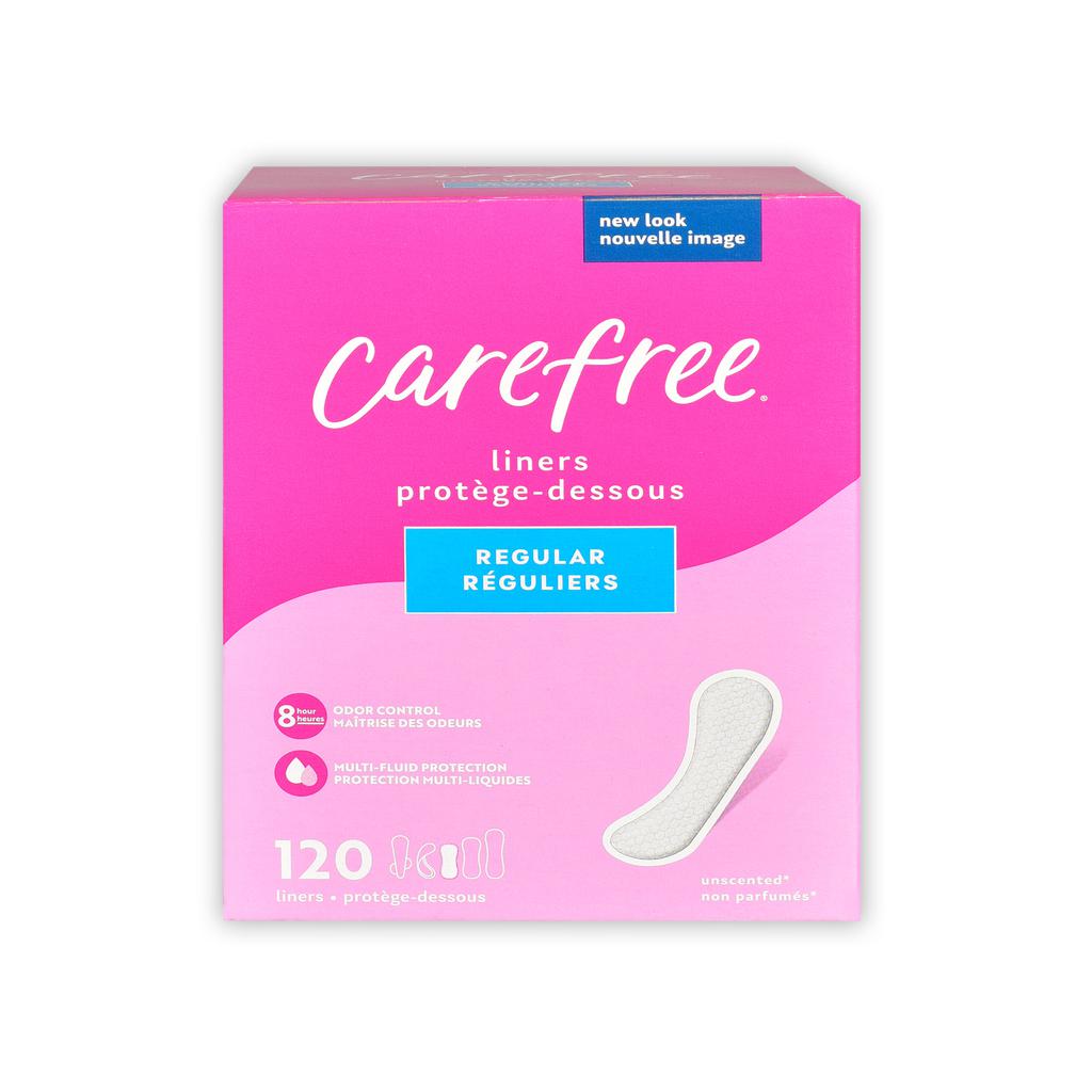 Carefree Acti-Fresh Panty Liners, Soft and Flexible Feminine Care Protection, Regular, 120 Count / 293260 dayana sifontes