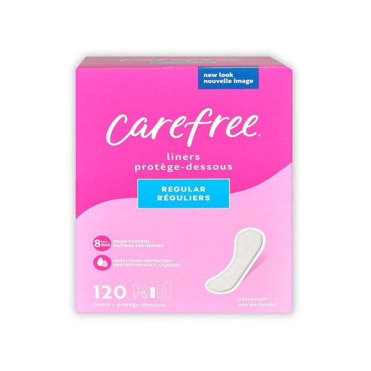 Carefree Panty Liners Regular 120 Units -293260 ebuystt