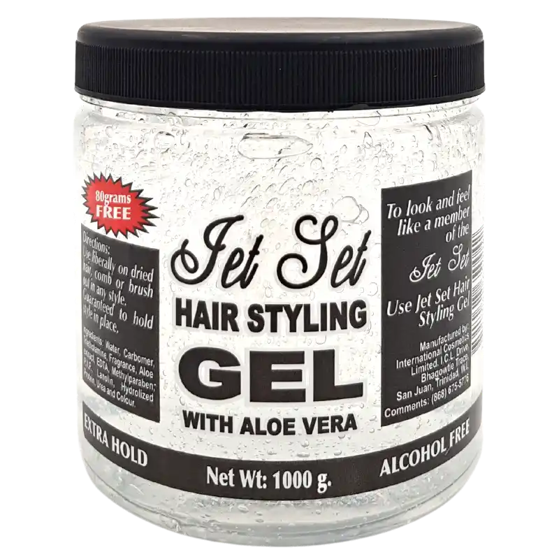 Jet Set-Gel 125G: Ultimate Styling Solution for Long-lasting Hold and Shine - 79104806129 Pie's Variety Store
