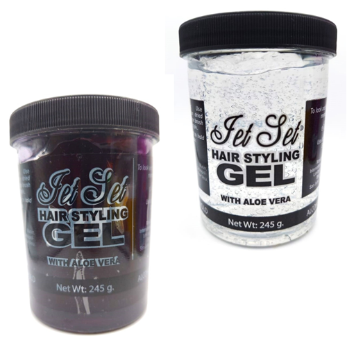 Jet Set-Gel 125G: Ultimate Styling Solution for Long-lasting Hold and Shine - 79104806129 Pie's Variety Store