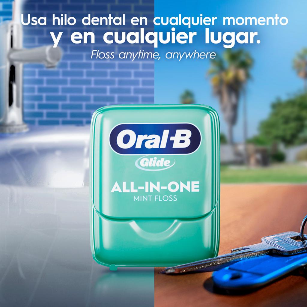 Oral B Glide All-in-one Dental Floss 6 Units / 44 m - 97985 ebuystt