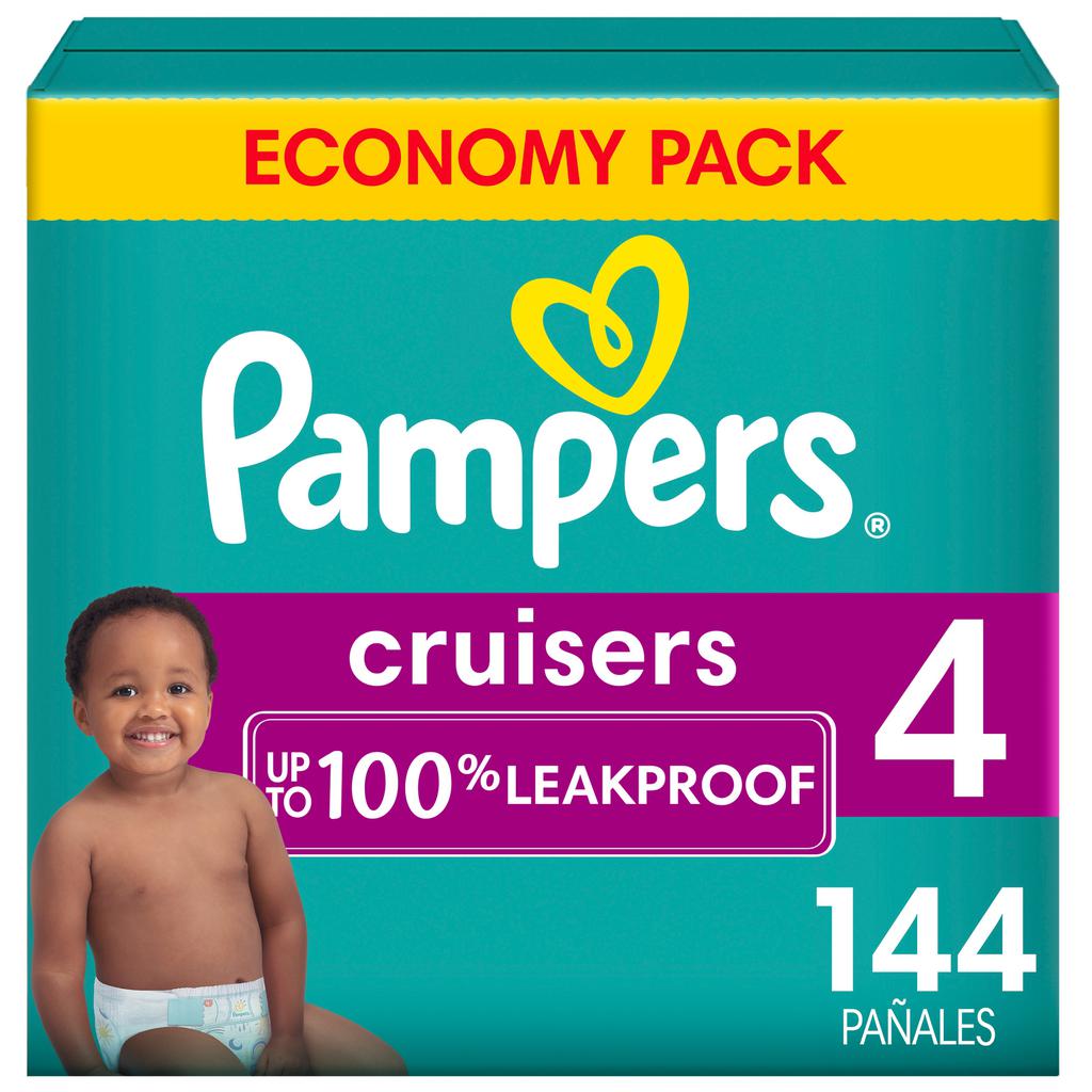 Pampers Cruisers Baby Diapers Size 4 / 144 Units-491123 ebuystt