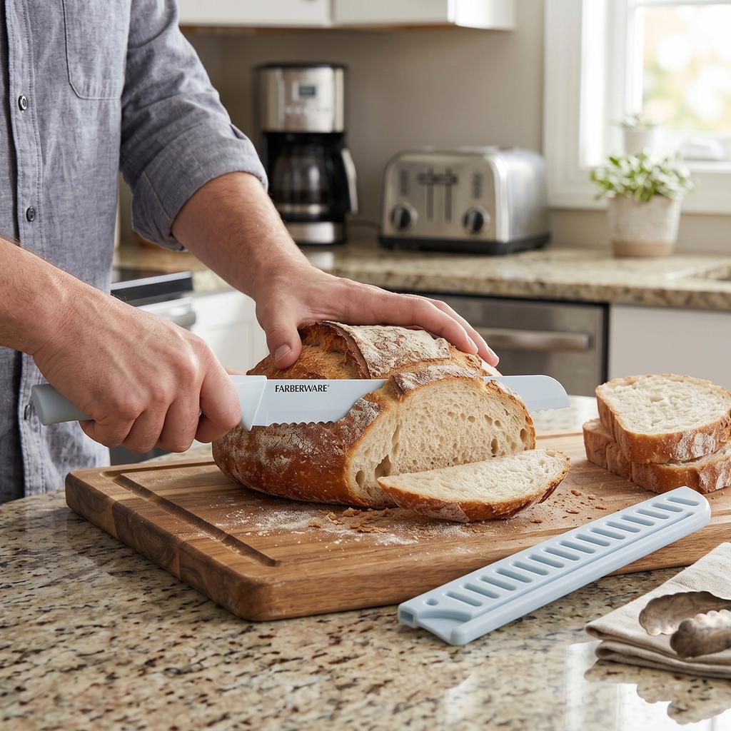 Farberware Ceramic-Coated Knife Set 12 Pieces - 511534 ebuystt