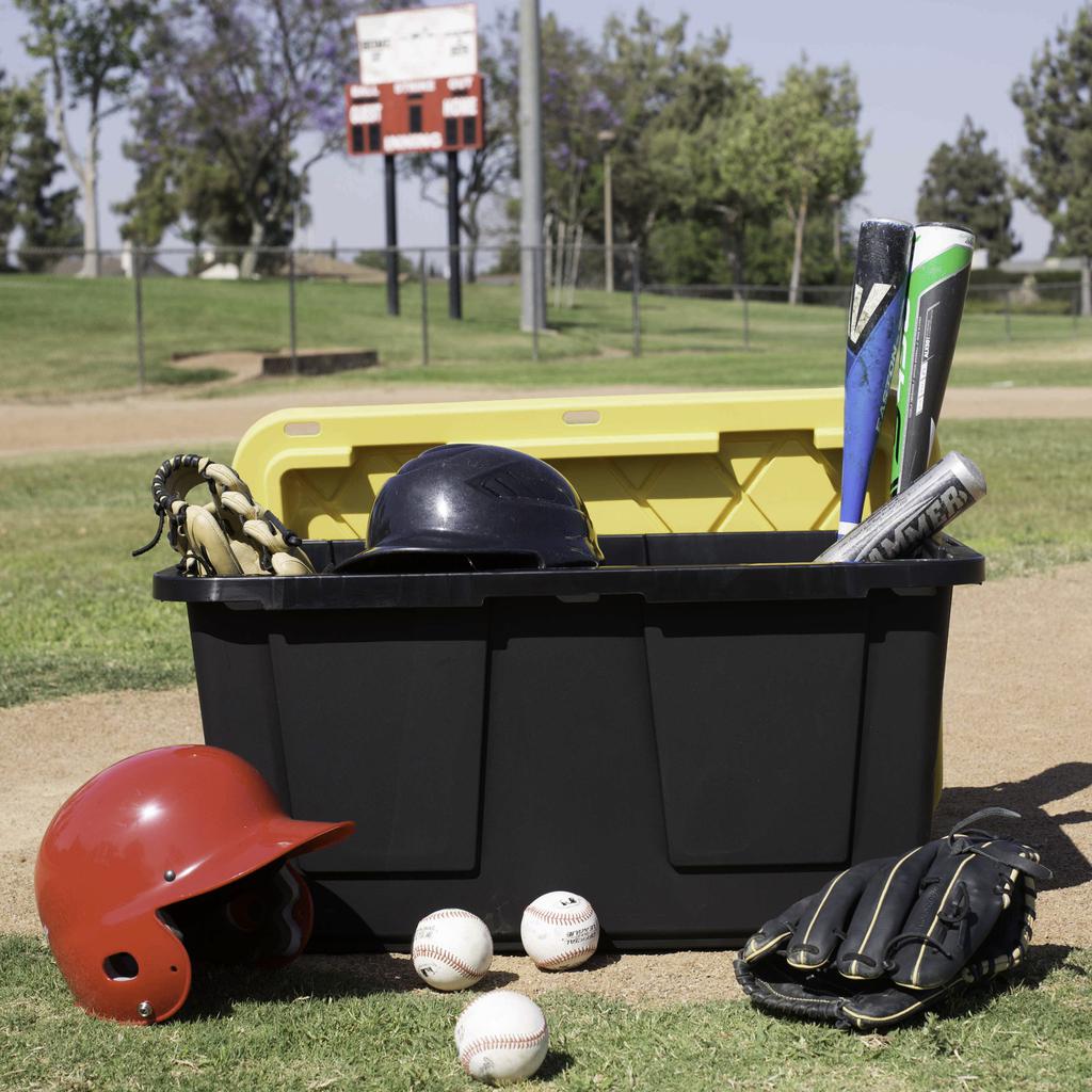 Green Pak Commercial Tote 27 gal   Whether you are going camping, fishing, hauling sports equipment or just storing your personal items in the garage, this tote is the ultimate reliable tool to get the job done   -294000 Ebuystt