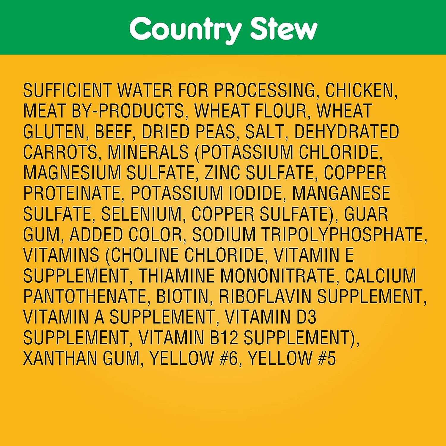 PEDIGREE CHOICE CUTS ADULT WET DOG FOOD COUNTRY STEW 375G - PCCCS375 Pie's Variety Store