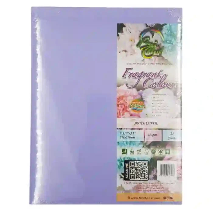 BriCha Bristol Board 180 GSM, Blue (25 Sheets) - 810626012383 Pie's Variety Store