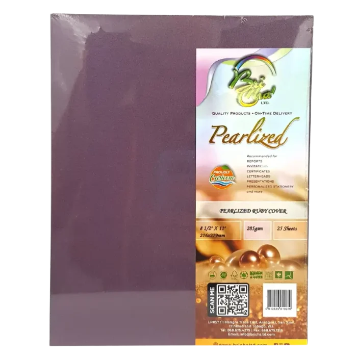 BriCha Bristol Board 180 GSM, Blue (25 Sheets) - 810626012383 Pie's Variety Store