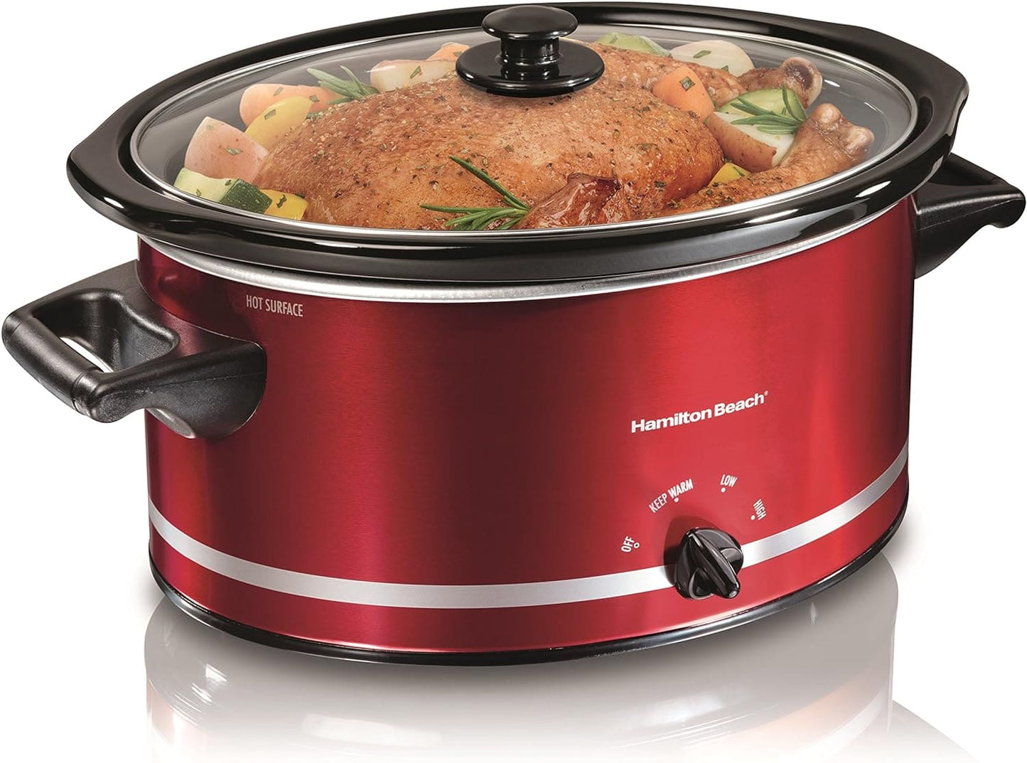 HAMILTON BEACH 33184 8QT SLOW COOKER - HTBQM33184 Pie's Variety Store