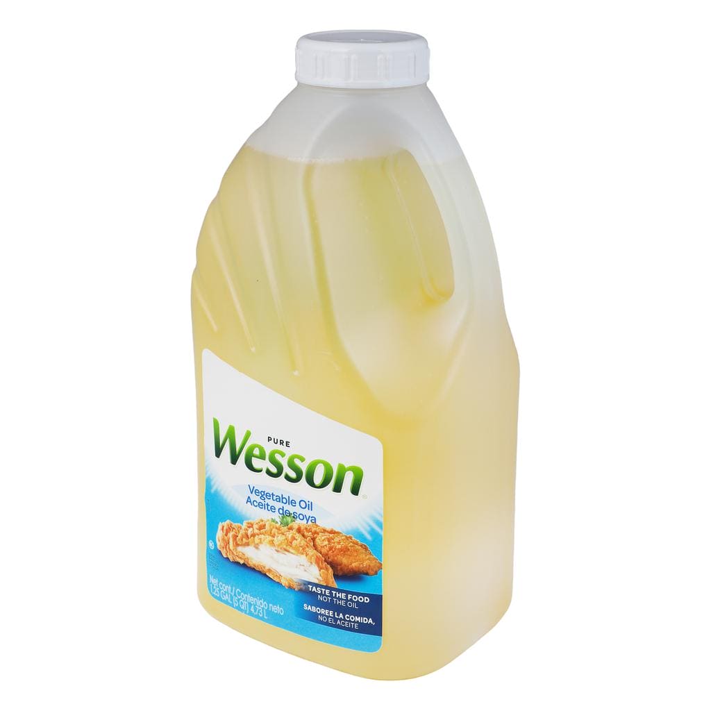 Wesson Vegetable Soybean Oil 4.73 L / 160 oz -615230 ebuystt