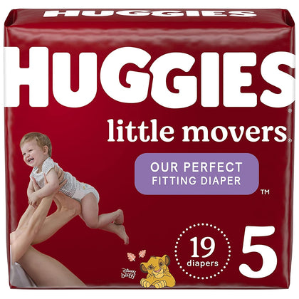 Huggies Little Movers S5 (19 diapers) - 3600049680