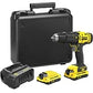 STANLEY FATMAX SCD711C2K-B1 20V 1.5Ah 13 mm Cordless Brushed Hammer Drill Machine With 2x1.5Ah Li-ion Batteries & 1pc ChargerSCD711C2K-B3 Argos Distributors