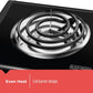 BLACK & DECKER SB1001B ELECTRIC SINGLE BURNER - BNDCJ651 Pie's Variety Store