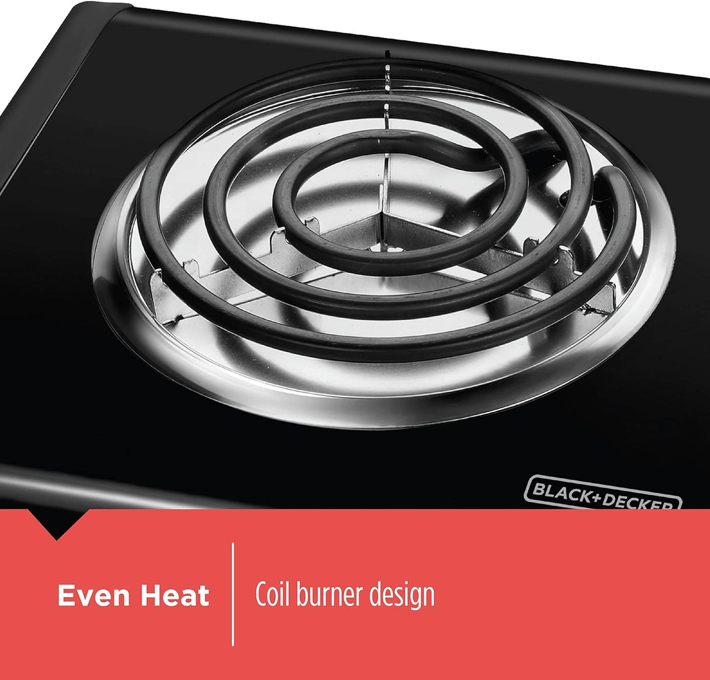 BLACK & DECKER SB1001B ELECTRIC SINGLE BURNER - BNDCJ651 Pie's Variety Store