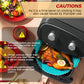 Buauty 3 Pack Air Fryer Silicone Liners 8inch Air Fryer Silicone Pot Reusable Food Grade Silicone Airfryer Liners Baking Tray Basket Accessories Replacement of Flammable Disposable Parchment Paper ebuys
