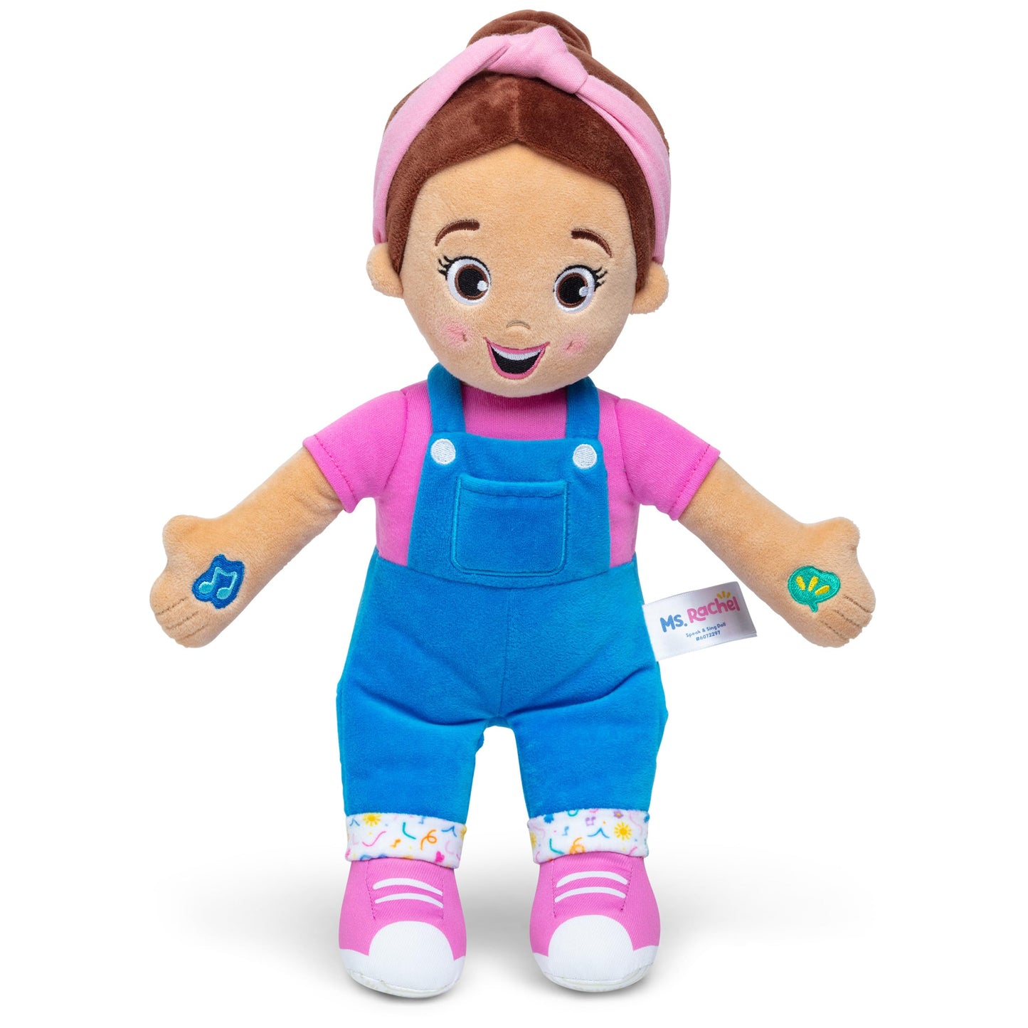 Ms. Rachel Official Speak & Sing Doll, 16” Tall Interactive Toy with 4 Songs & 16+ Phrases, Toddler Toys for Girls & Boys Ages 6 Months to 3+ Years. Ms. Rachel