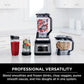 Ninja BN801 Professional Plus Kitchen System, 1400 WP, 5 Functions for Smoothies, Chopping, Dough & More with Auto IQ, 72-oz.* Blender Pitcher, 64-oz. Processor Bowl, (2) 24-oz. To-Go Cups, Grey Ninja